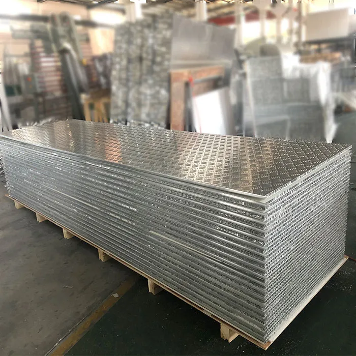 Non-Slip Aluminum Honeycomb Panels