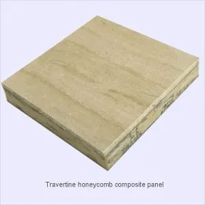 Panel Komposit Sarang Lebah Travertine
